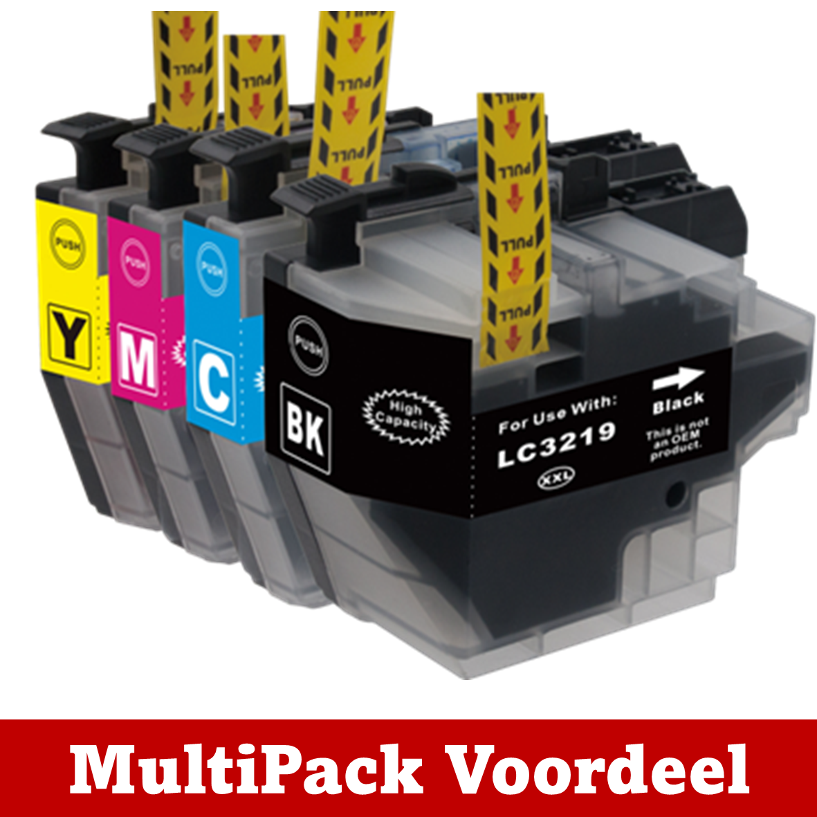 Private Label LC3219/ LC3217 XL Brother Ink Cartridges | Various MultiPacks | More Prints, Same Size |