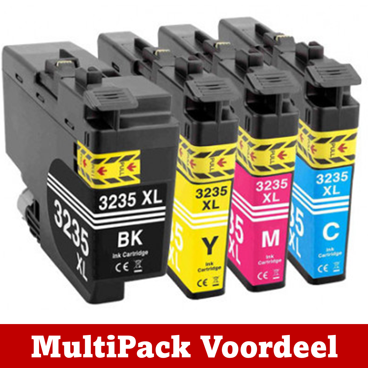 Huismerk LC3235/ LC3233 XL Brother Inktcartridges | Zwart en Kleuren | MultiPacks | XL |