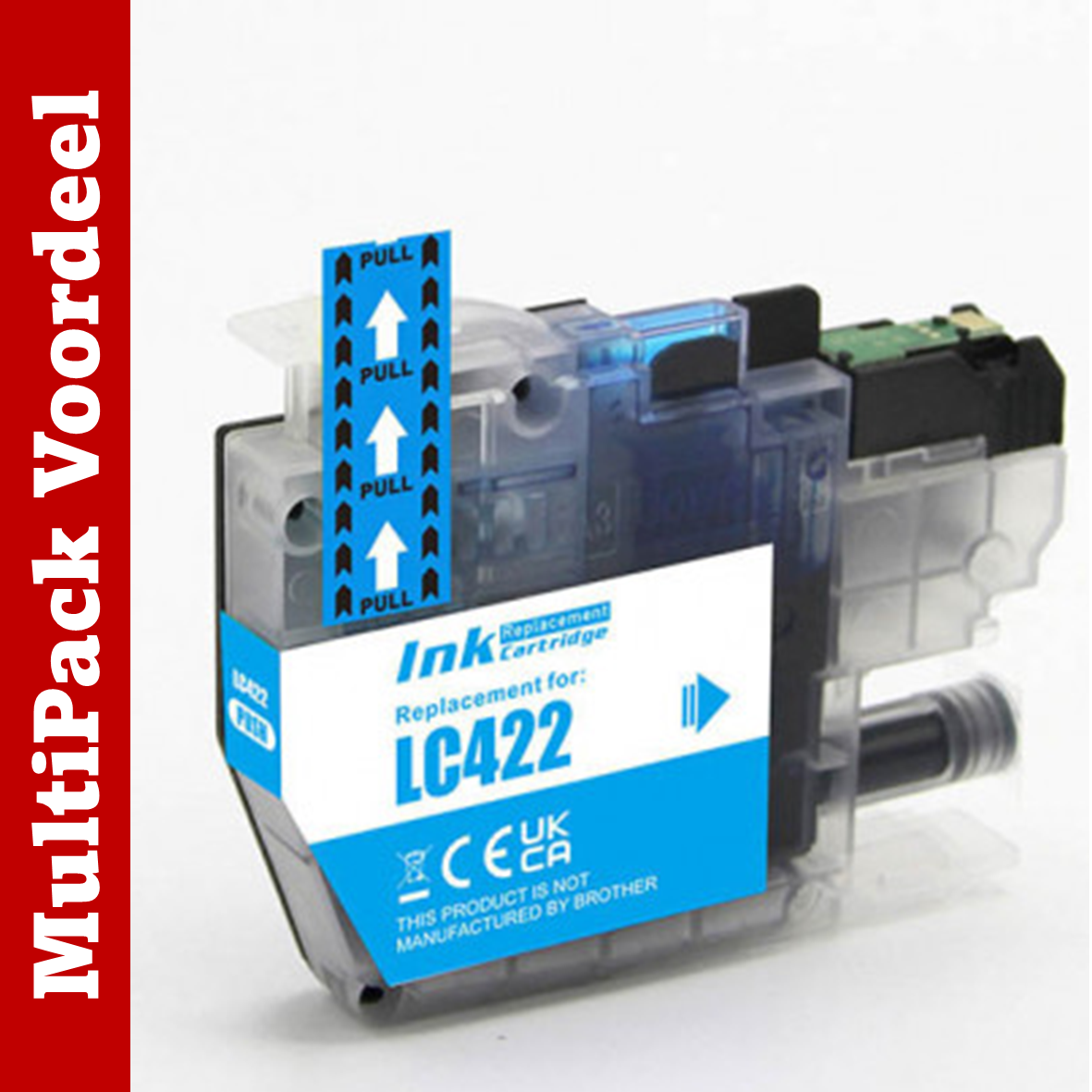 Huismerk LC422XL Brother Inktcartridges | XL Vulling | Flexibele MultiPacks | Haarscherpe afdrukken | 100% compatibel |