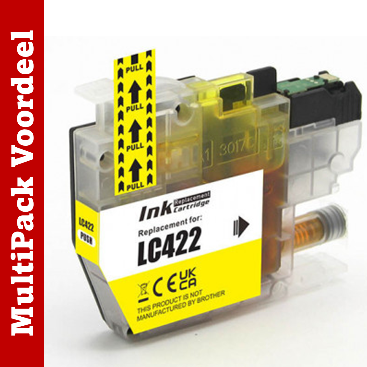 Huismerk LC422XL Brother Inktcartridges | XL Vulling | Flexibele MultiPacks | Haarscherpe afdrukken | 100% compatibel |