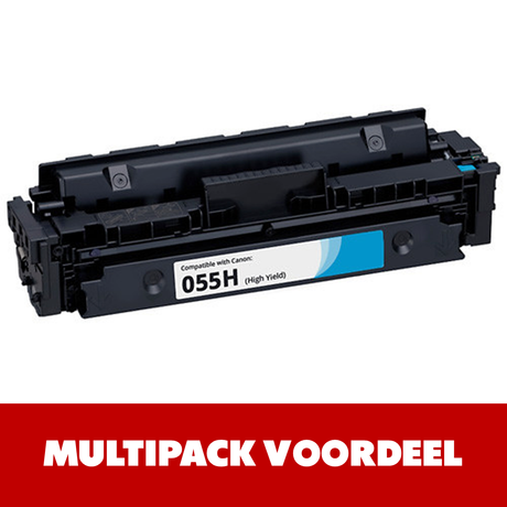 Huismerk Canon 055 / 055H Toner | Diverse MultiPacks | Ook Professioneel Gebruik|