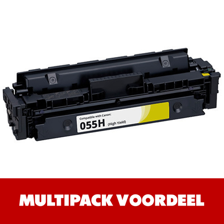 Huismerk Canon 055 / 055H Toner | Diverse MultiPacks | Ook Professioneel Gebruik|