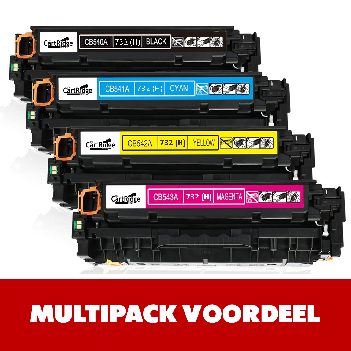 Huismerk Canon 732/ 732H Toner | Diverse MultiPacks | Professioneel Gebruik | CE