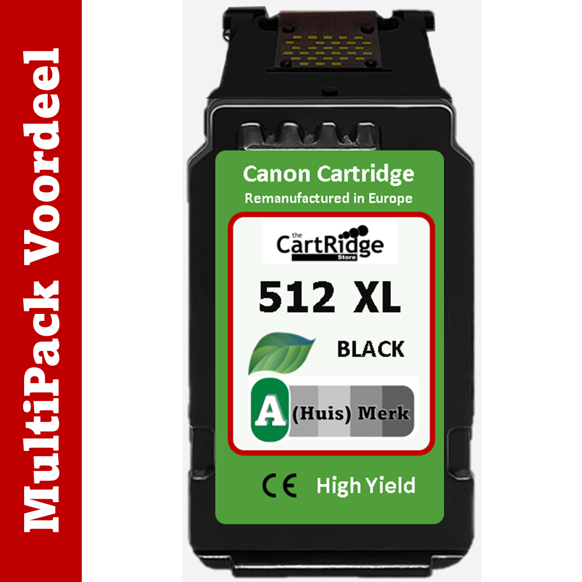 Huismerk 510 / 511 / 512 / 513 Canon Inktcartridges | MultiPacks | Professioneel Gebruik | EU |