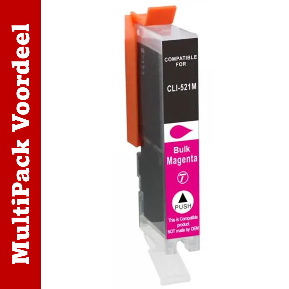 Huismerk 520 / 521 XXL Canon Inktcartridges | Flexibele MultiPacks | Meer Prints, Zelfde Cartridge |