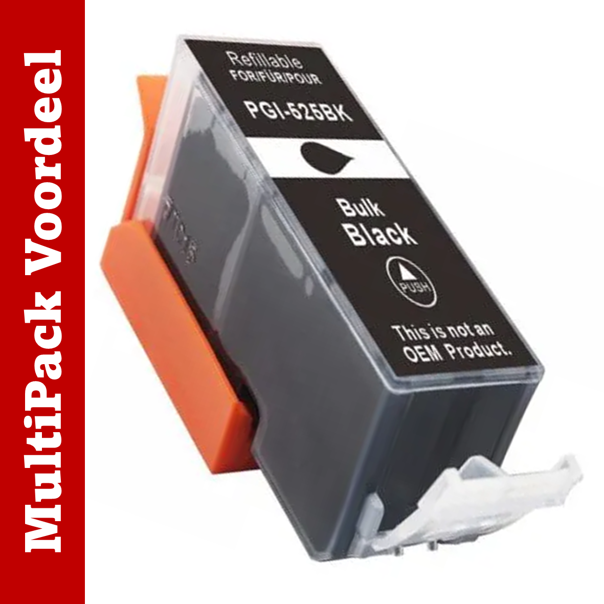 Huismerk 525 / 526 XXL Canon Inktcartridges | Flexibele MultiPacks | Meer Prints, Zelfde Cartridge | CE |