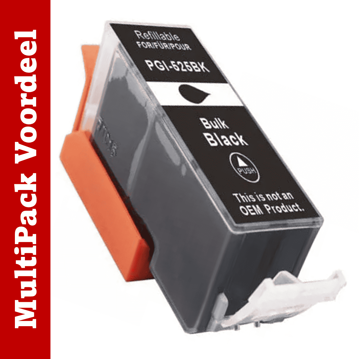 Huismerk 525 / 526 XXL Canon Inktcartridges | Flexibele MultiPacks | Meer Prints, Zelfde Cartridge | CE |