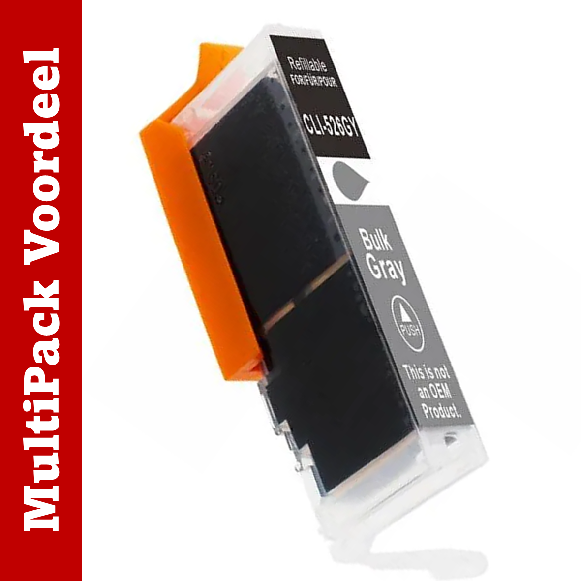 Huismerk 525 / 526 XXL Canon Inktcartridges | Flexibele MultiPacks | Meer Prints, Zelfde Cartridge | CE |