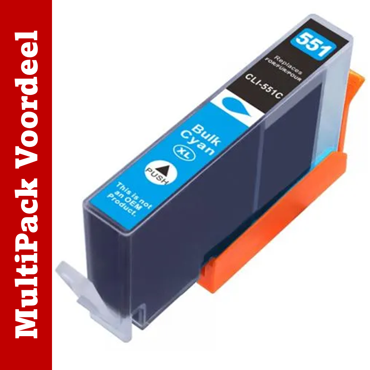Huismerk 550 / 551 XXL Canon Inktcartridges | Flexibele MultiPacks | Meer Prints, Zelfde Cartridge | CE |