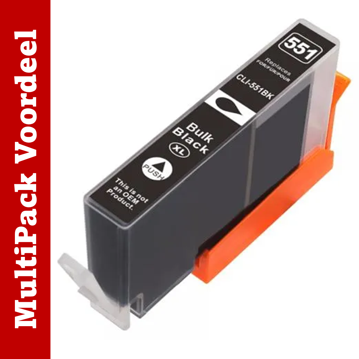 Huismerk 550 / 551 XXL Canon Inktcartridges | Flexibele MultiPacks | Meer Prints, Zelfde Cartridge | CE |