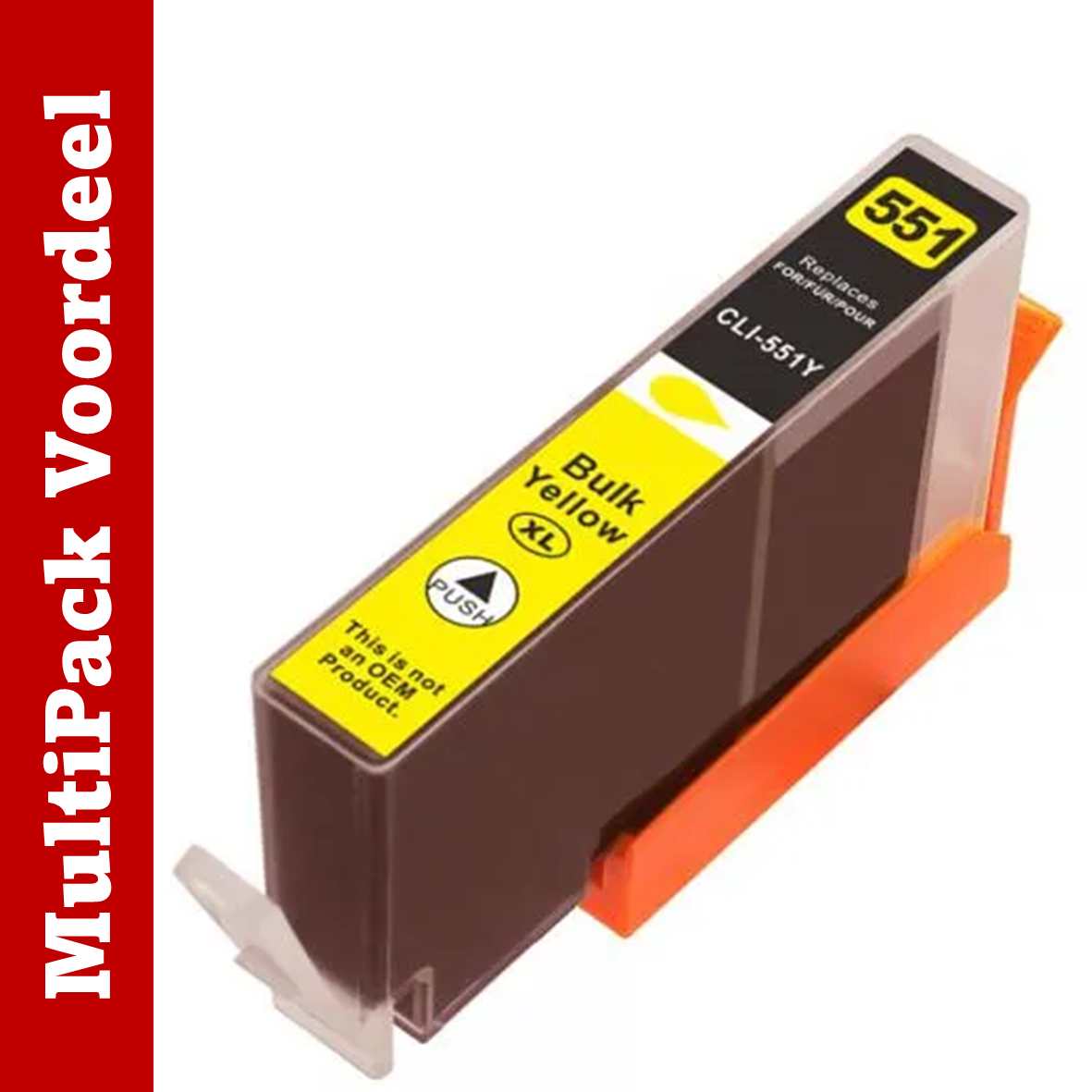 Huismerk 550 / 551 XXL Canon Inktcartridges | Flexibele MultiPacks | Meer Prints, Zelfde Cartridge | CE |