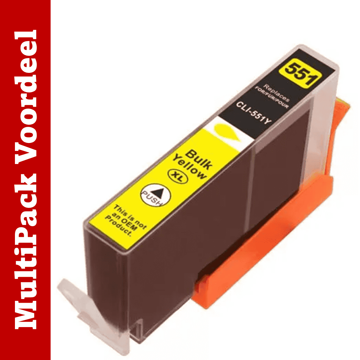 Huismerk 550 / 551 XXL Canon Inktcartridges | Flexibele MultiPacks | Meer Prints, Zelfde Cartridge | CE |