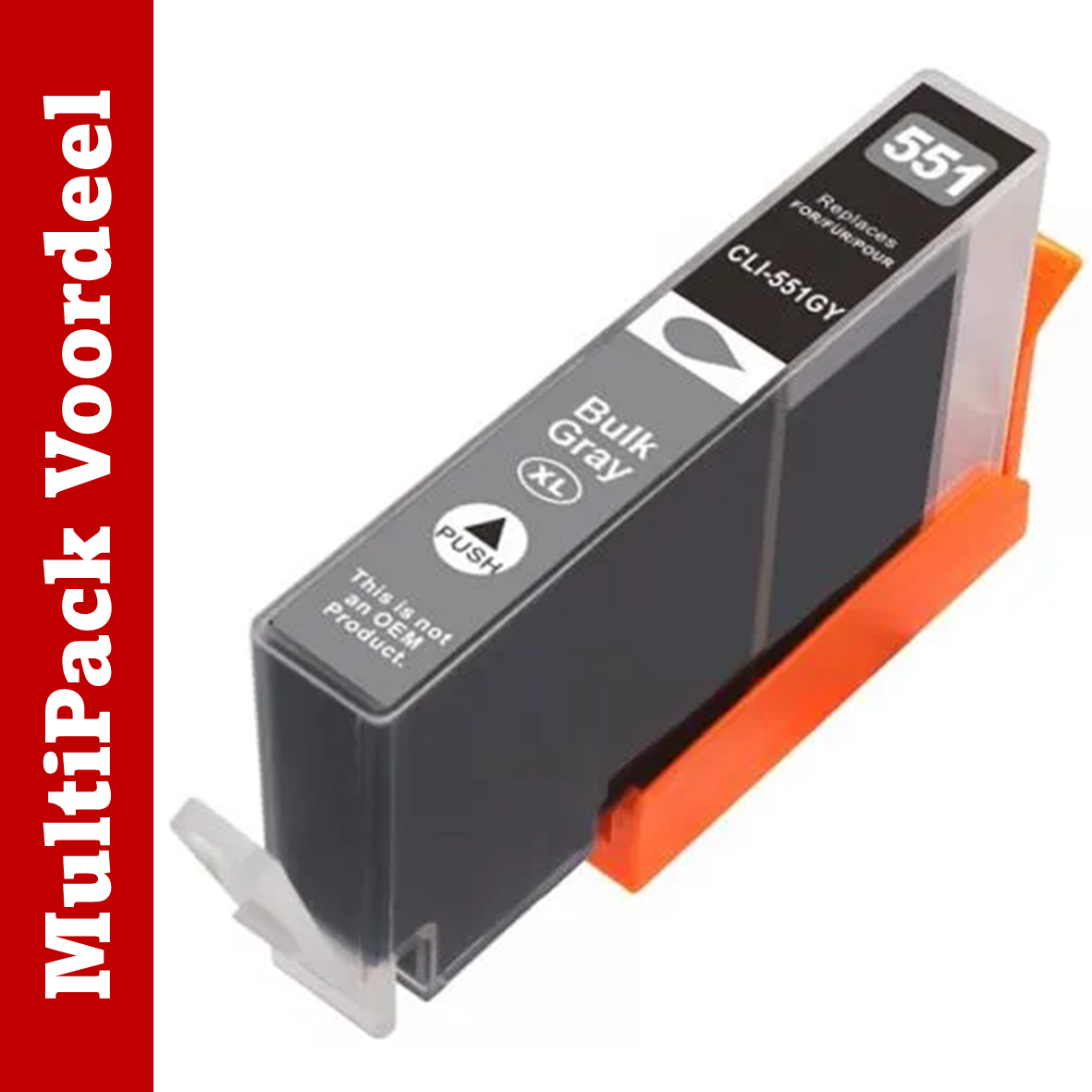 Huismerk 550 / 551 XXL Canon Inktcartridges | Flexibele MultiPacks | Meer Prints, Zelfde Cartridge | CE |