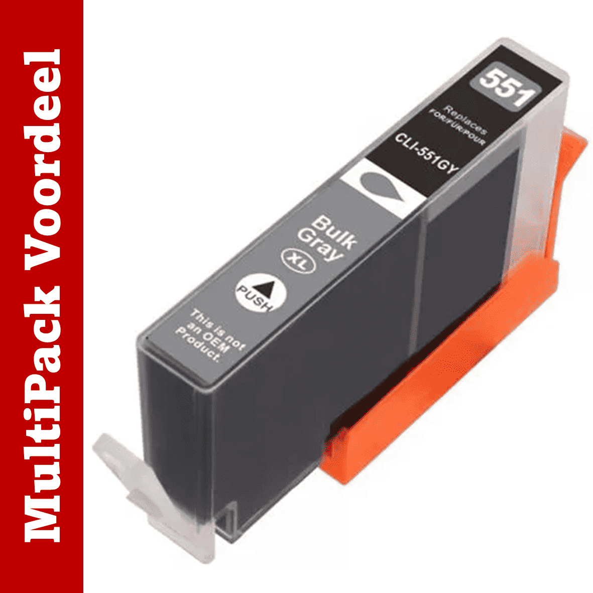 Huismerk 550 / 551 XXL Canon Inktcartridges | Flexibele MultiPacks | Meer Prints, Zelfde Cartridge | CE |