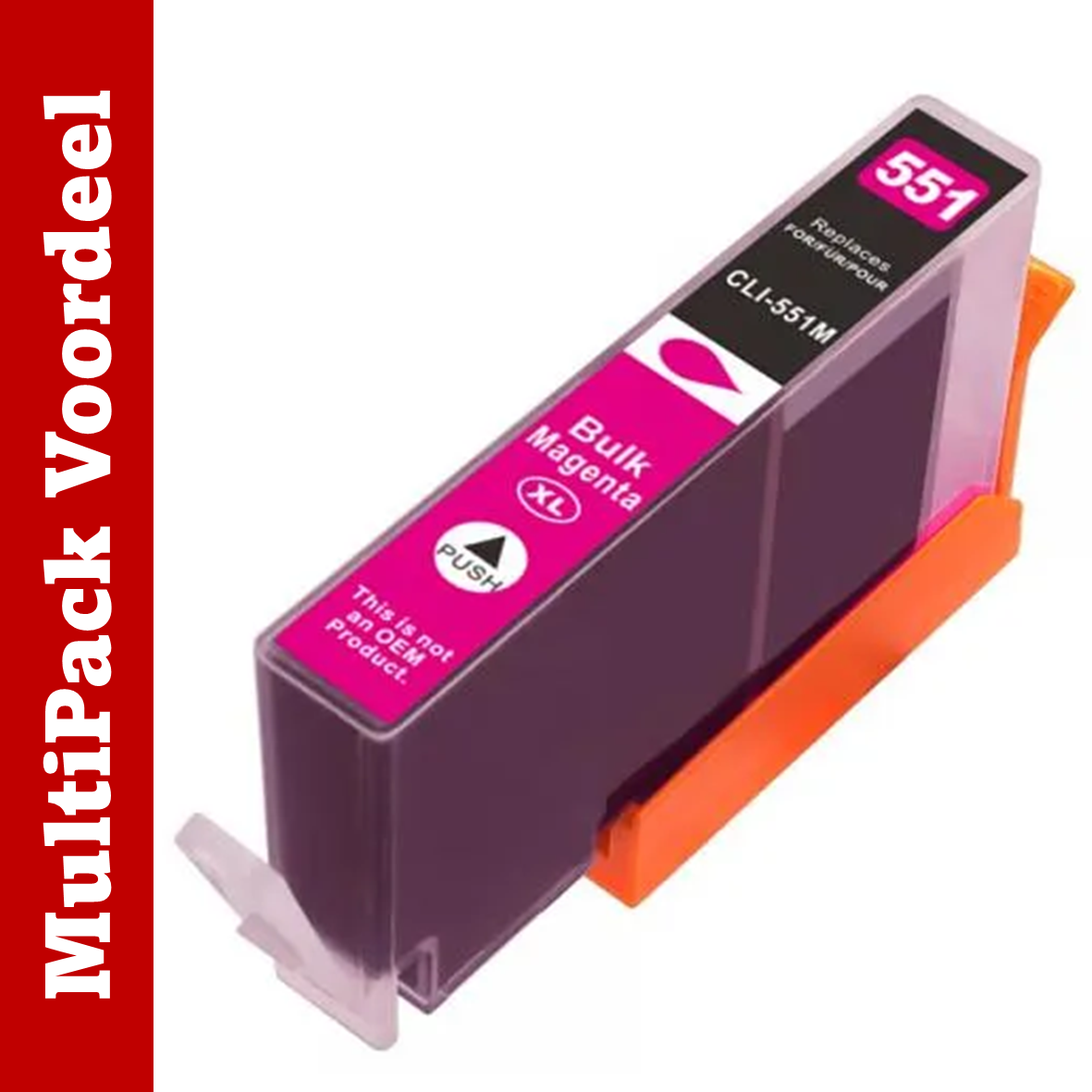 Huismerk 550 / 551 XXL Canon Inktcartridges | Flexibele MultiPacks | Meer Prints, Zelfde Cartridge | CE |