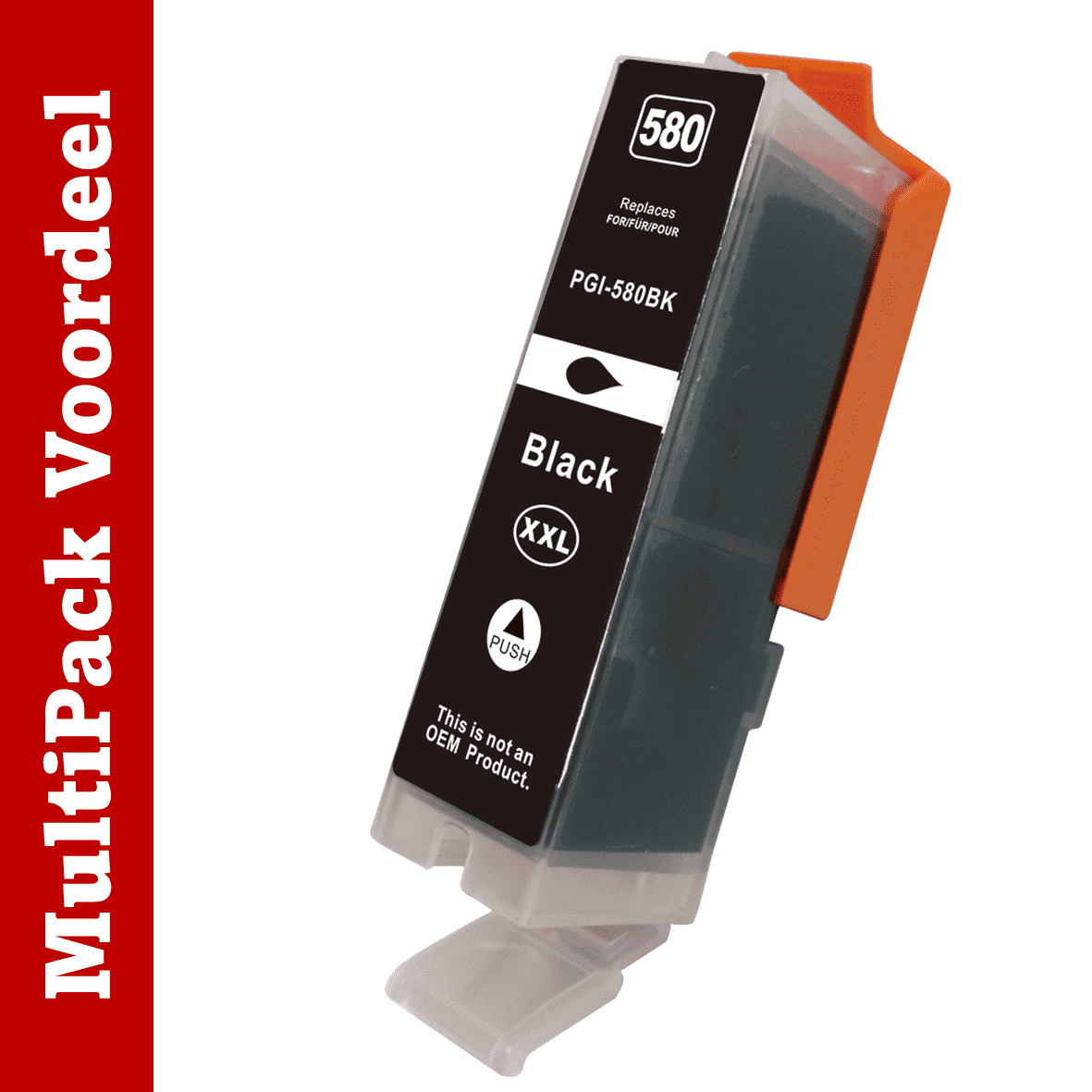 Huismerk 580 / 581 XL Canon Inktcartridges | Flexibele MultiPacks | Meer Prints, Zelfde Cartridge | EU |