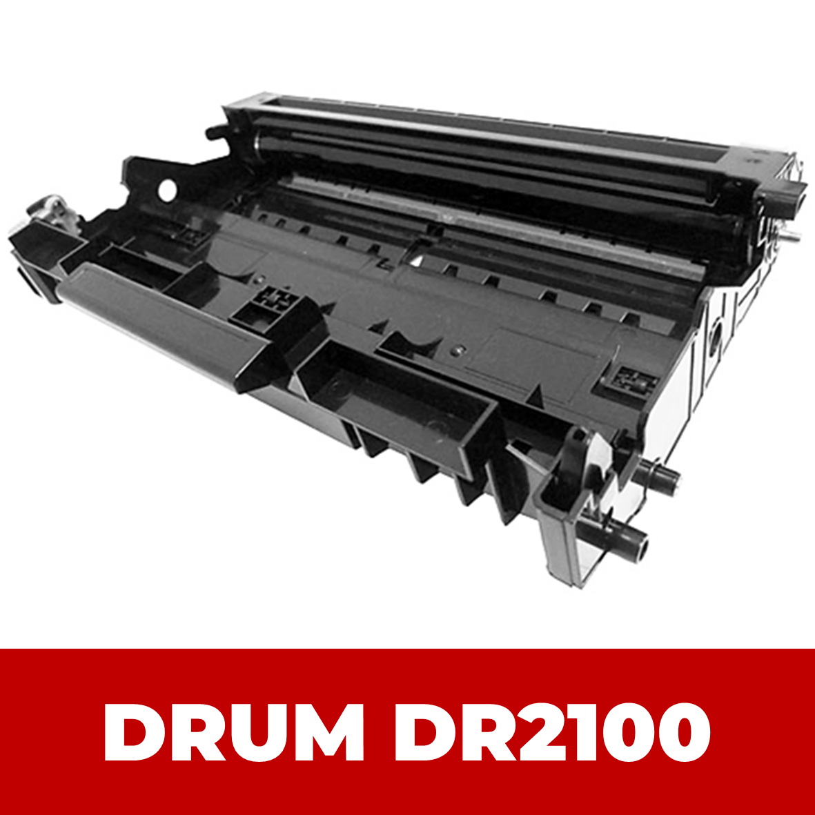 House Brand DR2100 Brother DRUM | EU Purchased | CE | Use In Combination With TN2120 and TN2110 | Attention, this is not a Toner | The Cartridge Store