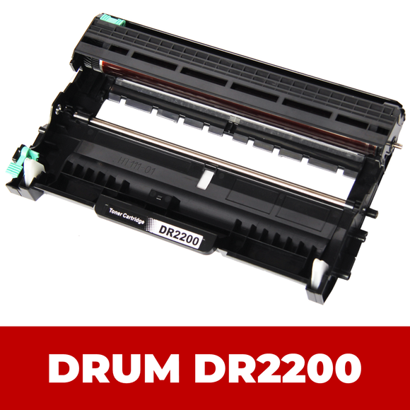Huismerk DR2200 Brother DRUM | EU Ingekocht | CE | Gebruik In Combinatie Met TN2220 en TN2210 | Opgelet, dit is geen Toner | The Cartridge Store