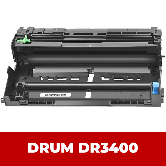 Huismerk DR3400 Brother DRUM | EU Ingekocht | CE | Gebruik In Combinatie Met TN3480 en TN3430 | Opgelet, dit is geen Toner | The Cartridge Store