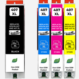 Huismerk 407 XL Epson Inktcartridges | MultiPacks & Los | XL, Meer Prints, Zelfde Cartridge | ISO9001, ISO14001, CE, Rohs |