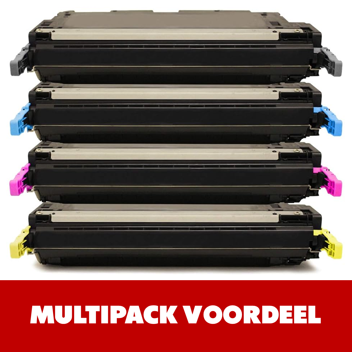 Huismerk HP 124A / Q6000 - Serie HP Toner | Zwart en Kleuren | MultiPacks | CE | Intensief Gebruik|