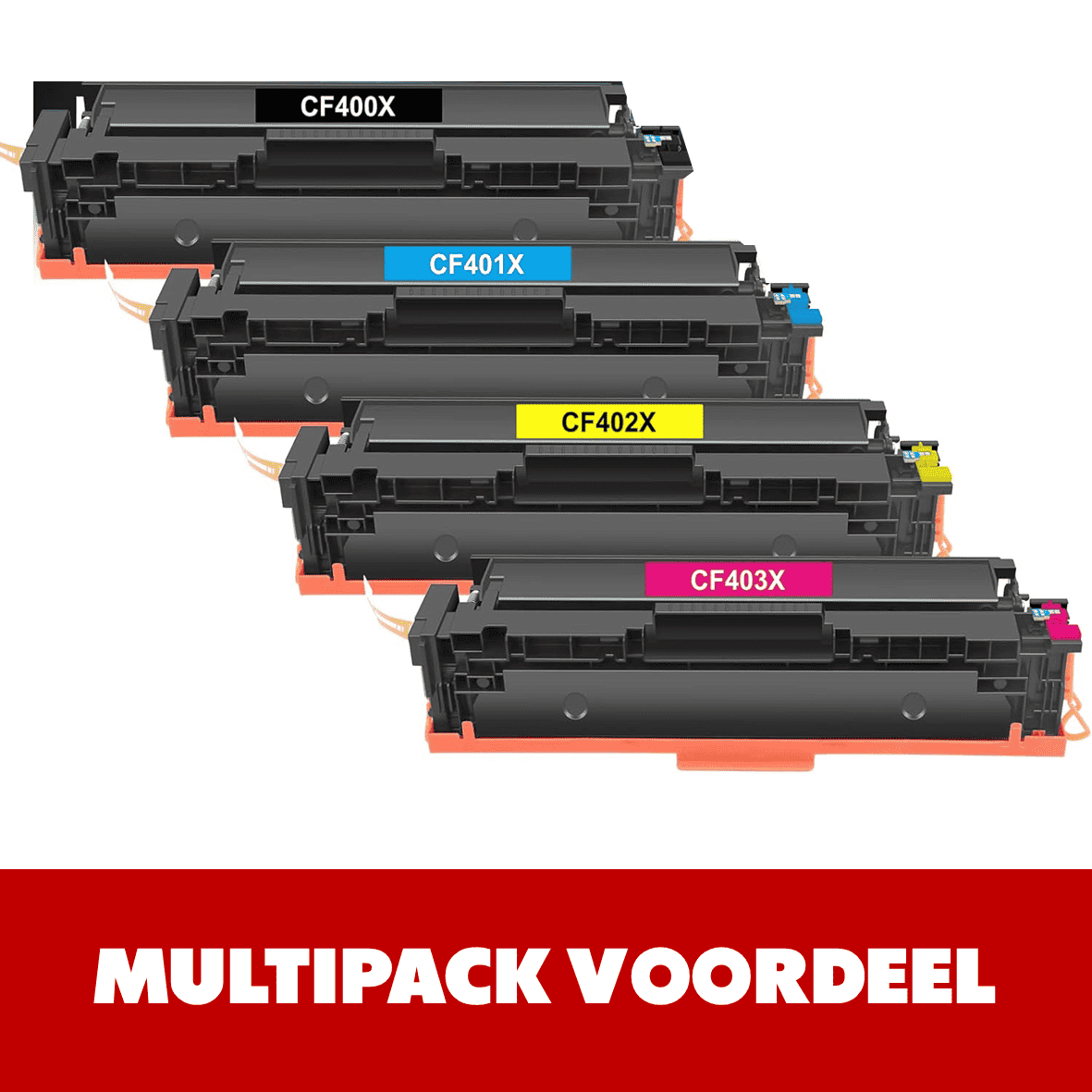 Private Label HP 201X / CF40-Series Toner | Black and Colors | Various MultiPacks & Loose | CE | Suitable for intensive use |