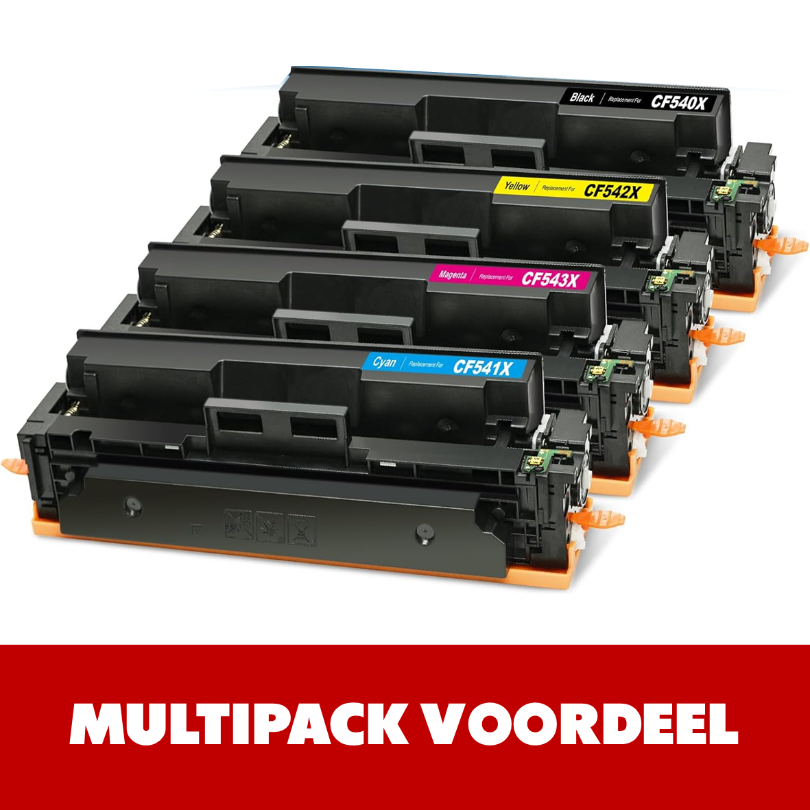 Huismerk HP 203X / CF54-Serie Toner | Zwart en Kleuren | MultiPacks | CE |