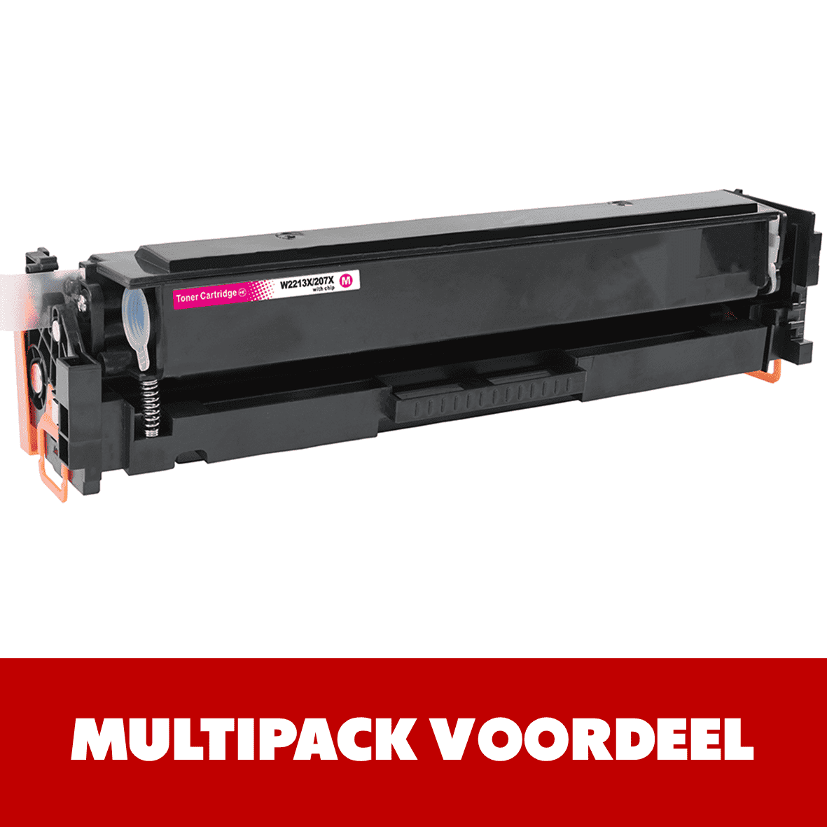 Huismerk HP 207X / W221-Serie Toner | Printers: HP Color LaserJet Pro MFP M283fdw / M282nw / M283fdn / M255dw / M255nw