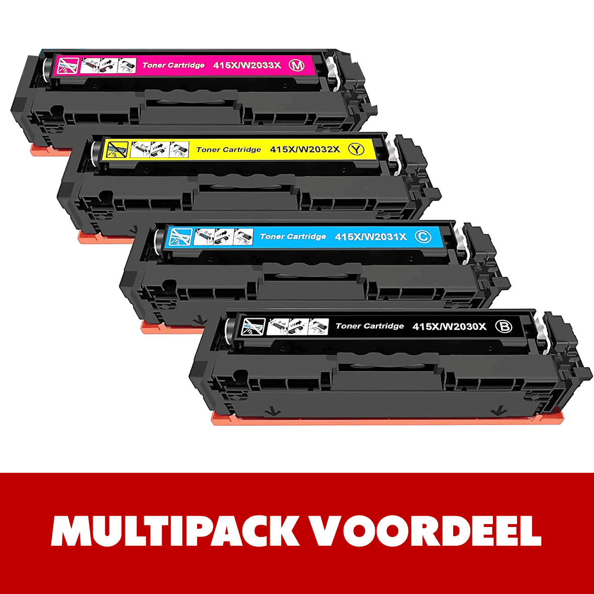 Huismerk HP 219X / W219-Serie Toner | Zwart en Kleuren | MultiPacks & Los | CE | HP Color LaserJet Pro MFP 3302