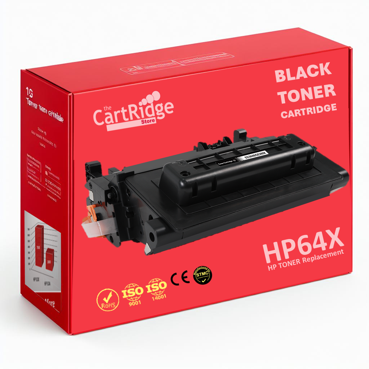 Huismerk HP 64x / 64A / CC364A Toner | Zwart |Diverse MultiPacks & Los | 100% Betrouwbaar | Ook Voor Intensief Gebruik| EU Ingekocht |