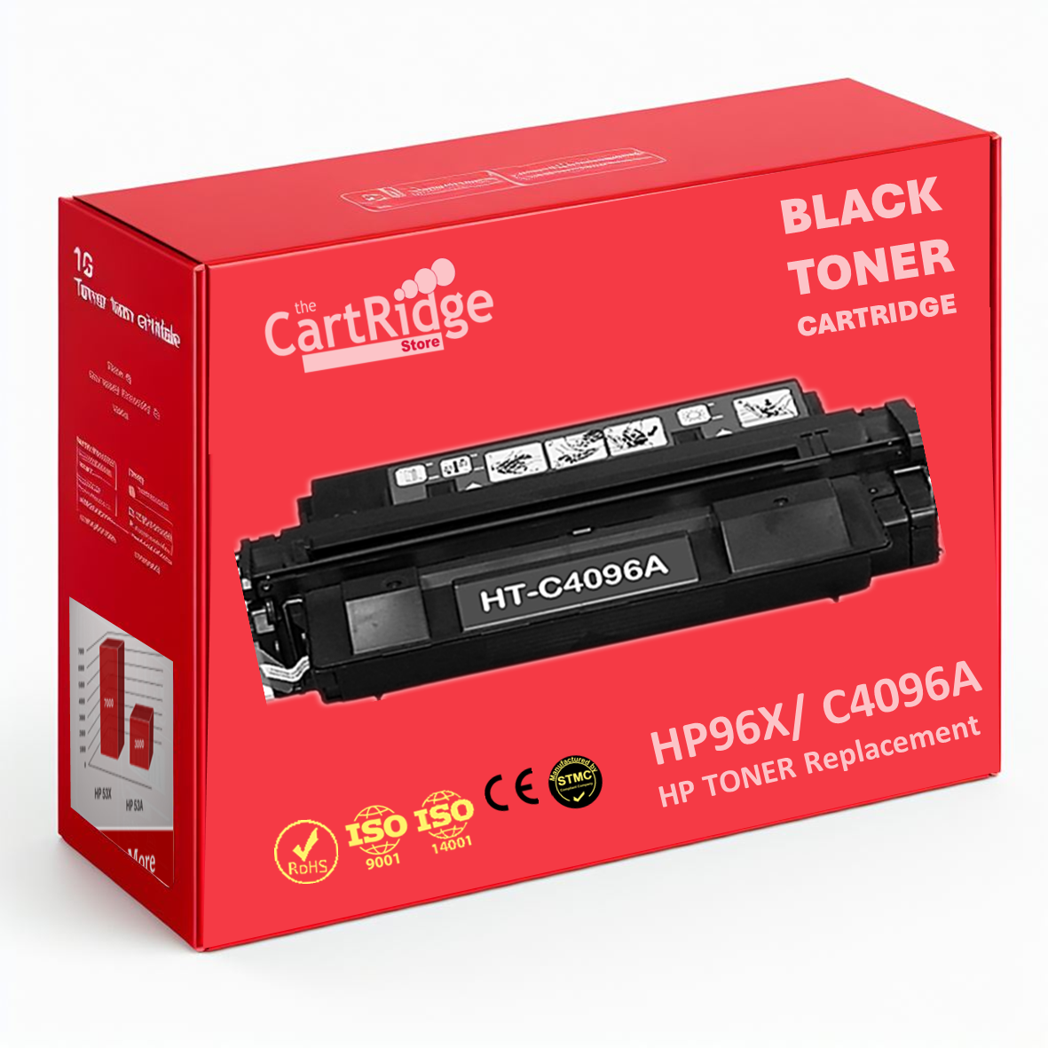 Huismerk HP 96A / C4096A Toner | Zwart |Diverse MultiPacks & Los | 100% Betrouwbaar | Ook Voor Intensief Gebruik| EU Ingekocht |