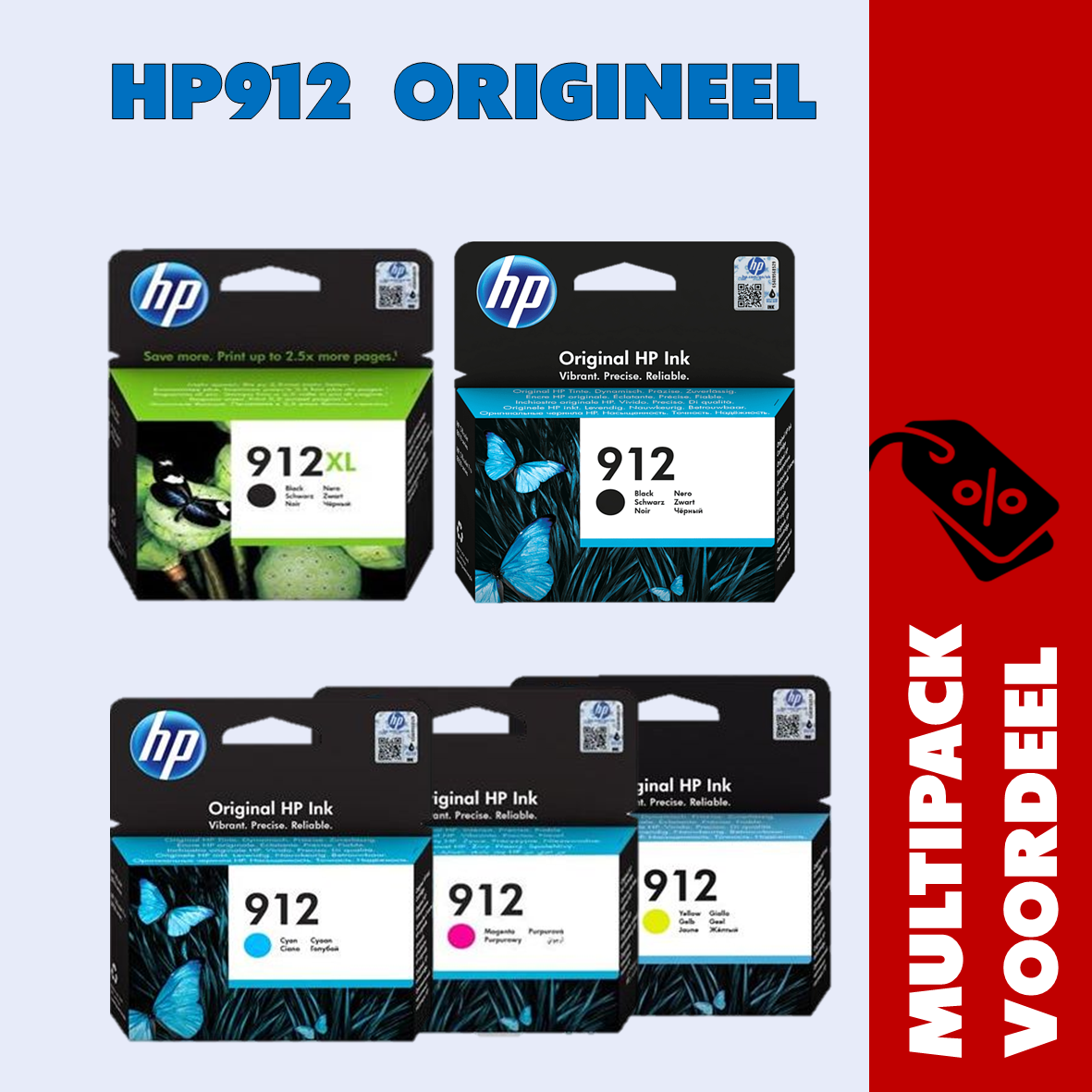 HP 912 Ink Cartridges Original