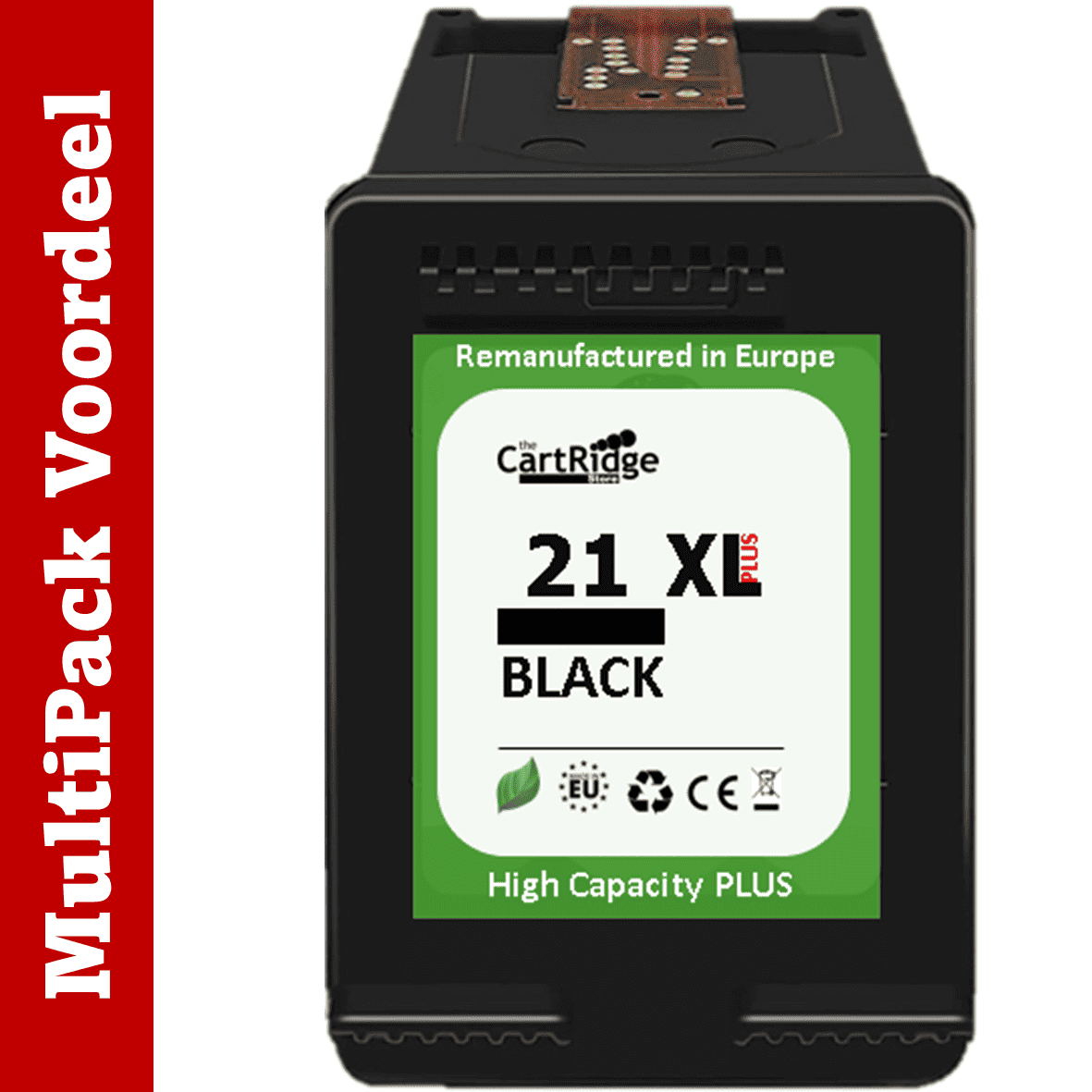 Huismerk HP 21 XL / HP 22 XL Inktcartridges | Instelbare MultiPacks | XXL Volume | CE |