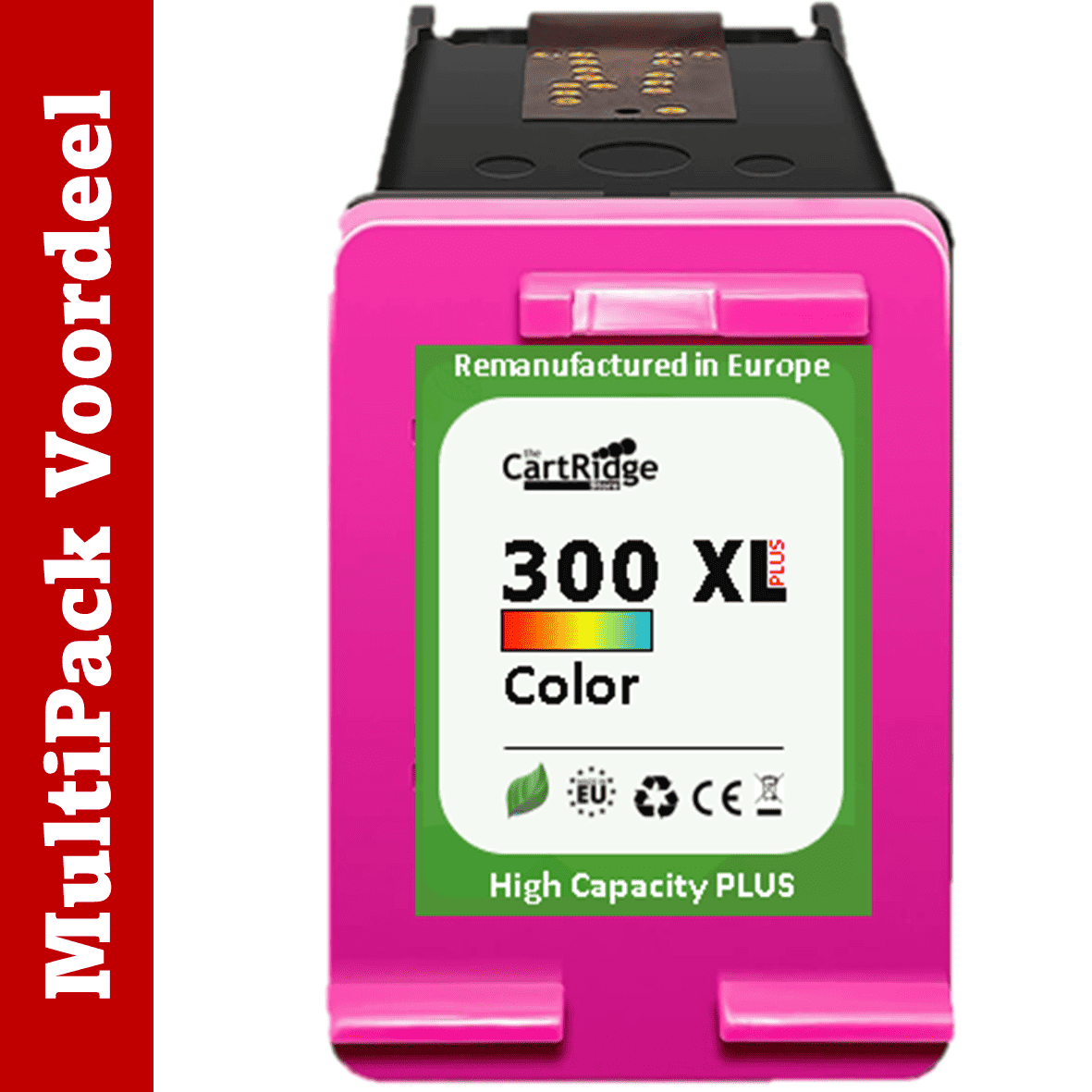 Huismerk HP 300 XL Inktcartridge | Instelbare MultiPacks | XXL Volume | CE |