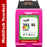 Huismerk 301 XL HP Inktcartridge | Diverse MultiPacks & Los | XL: Meer Prints, Zelfde Cartridge | Ook Professioneel | CE |