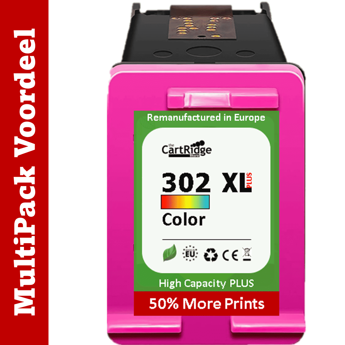 Premium Alternatief HP 302 XXL cartridges | 5x meer inkt dan HP 302 | 2x meer dan HP 302 XL | MultiPacks | CE |