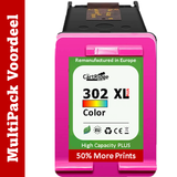 Huismerk HP 302 XL Inktcartridge | Diverse MultiPacks & Los | XL: Meer Prints, Zelfde Cartridge | Ook Professioneel | CE |