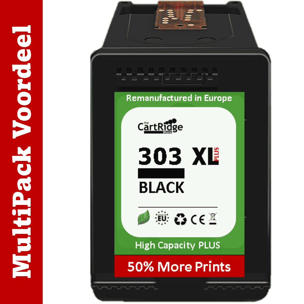 Huismerk HP 303 XXL Inktcartridge | Instelbare MultiPacks | XXL Volume | CE |