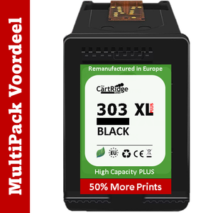 Huismerk 303 XL HP Inktcartridge | Diverse MultiPacks & Los | XL: Meer Prints, Zelfde Cartridge | Ook Professioneel | CE |