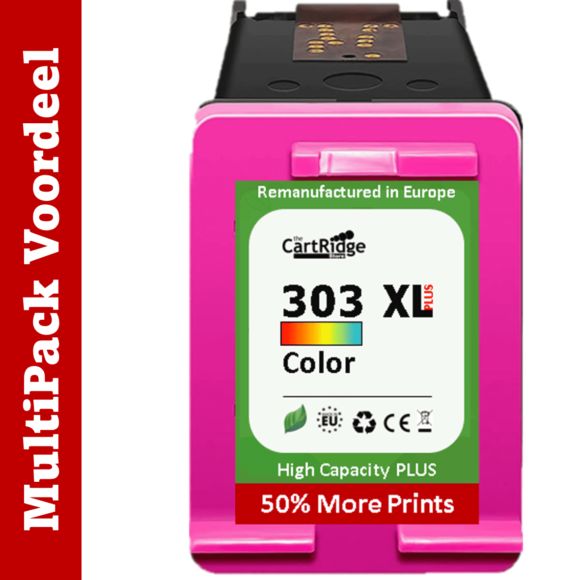 Huismerk HP 303 XXL Inktcartridge | Instelbare MultiPacks | XXL Volume | CE |