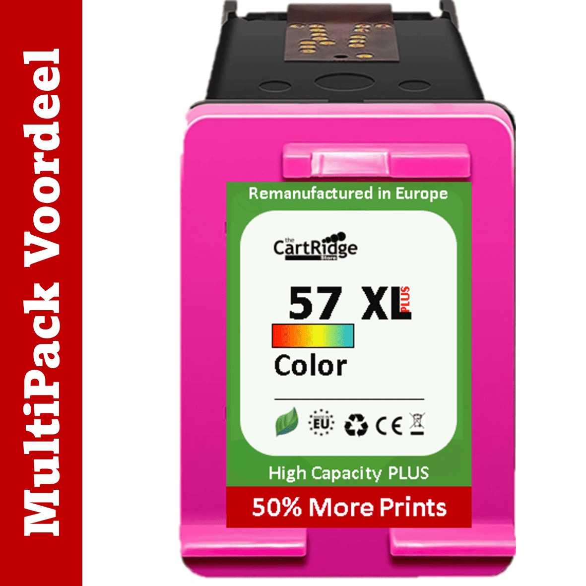 Huismerk HP 56 / HP 57 Inktcartridge | Instelbare MultiPacks | XXL Volume | CE |