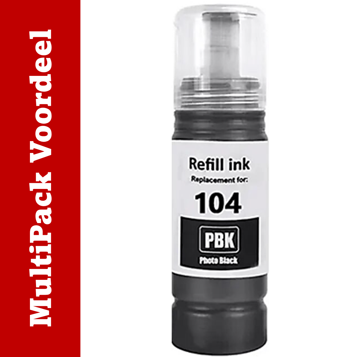 Huismerk 102 / 103 /104 Inktflesjes voor Specifieke Epson ET- Printers (70 ml.) | MultiPacks & Los | ISO9001, ISO14001, CE, Rohs |