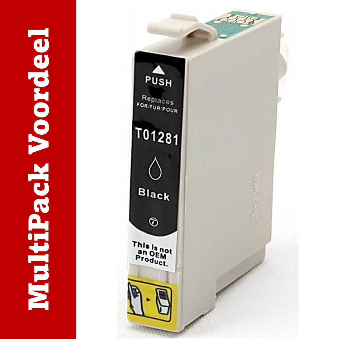 Huismerk T128-Serie XL / T1285 Epson Inktcartridges | MultiPacks & Los | XL, Meer Prints, Zelfde Cartridge | CE