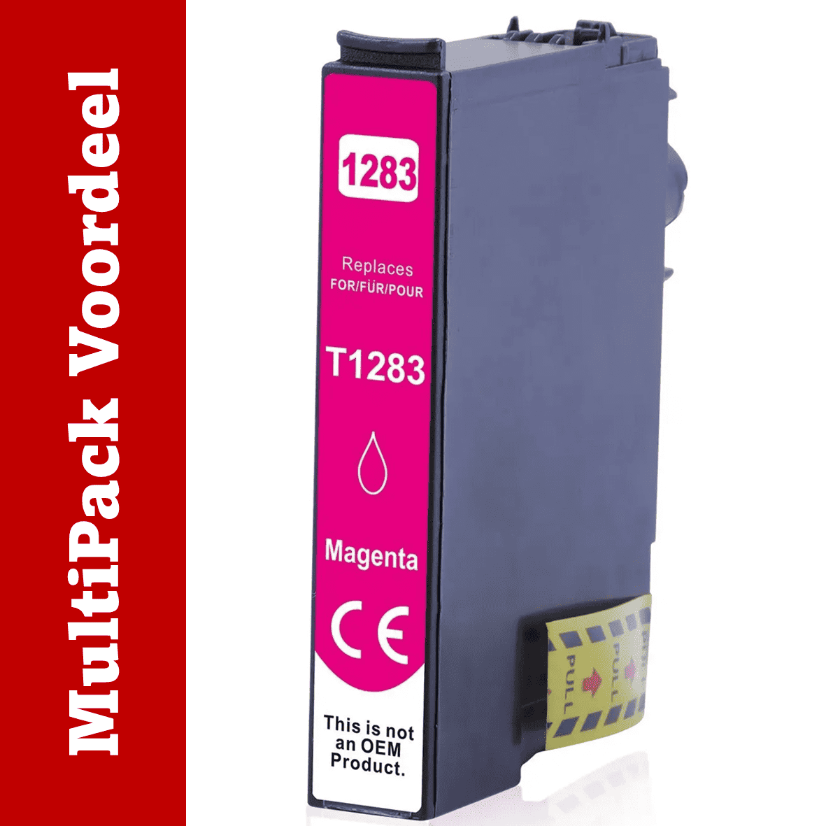 Huismerk T128-Serie XL / T1285 Epson Inktcartridges | MultiPacks & Los | XL, Meer Prints, Zelfde Cartridge | CE