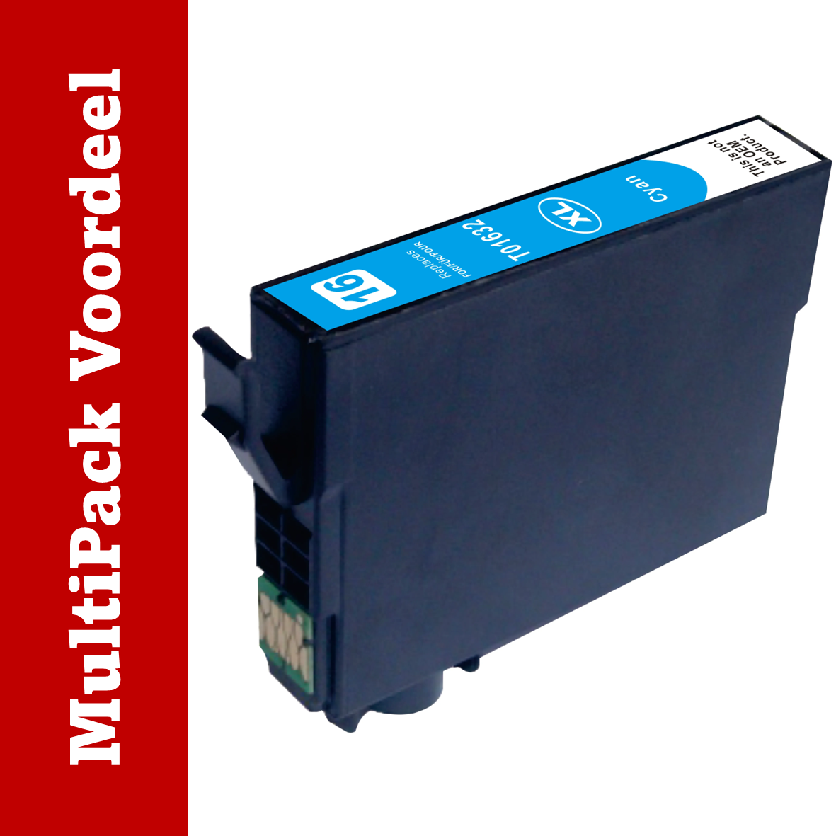 Huismerk 16 XXL Epson Inktcartridges | MultiPacks & Los | XXL, Meer Prints, Zelfde Cartridge | ISO9001, ISO14001, CE, Rohs |