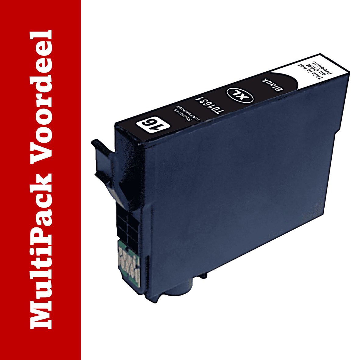 Huismerk 16 XXL Epson Inktcartridges | MultiPacks & Los | XXL, Meer Prints, Zelfde Cartridge | ISO9001, ISO14001, CE, Rohs |