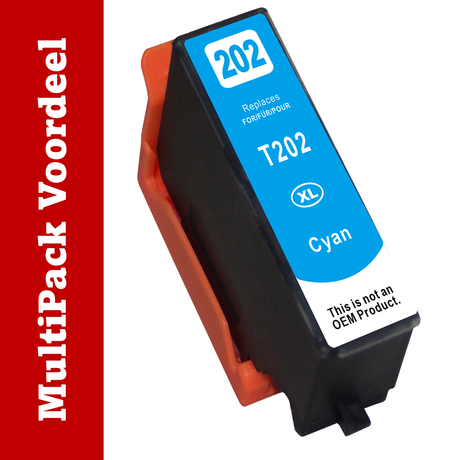 Huismerk 202 XL Epson Inktcartridges | Diverse MultiPacks  | CE