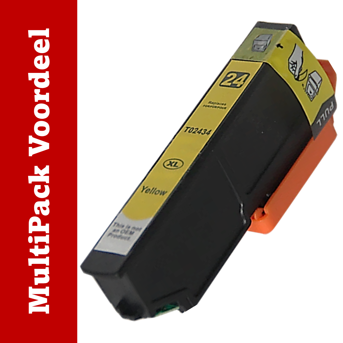Huismerk 24 / T24 XL Epson Inktcartridges | MultiPacks & Los | XXL, Meer Prints, Zelfde Cartridge | ISO9001, ISO14001, CE, Rohs |