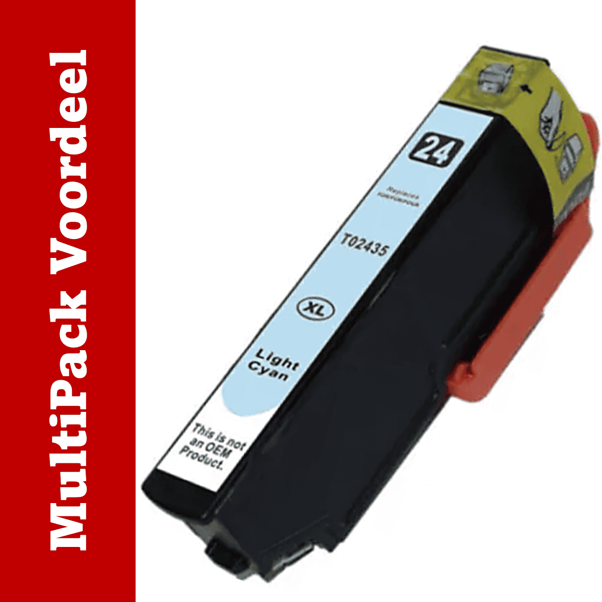 Huismerk 24 / T24 XL Epson Inktcartridges | MultiPacks & Los | XXL, Meer Prints, Zelfde Cartridge | ISO9001, ISO14001, CE, Rohs |