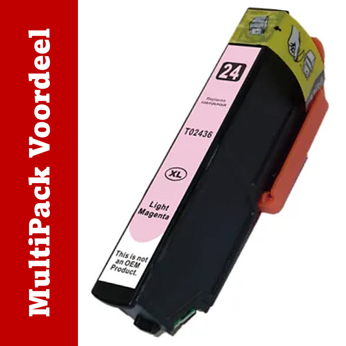 Huismerk 24 / T24 XL Epson Inktcartridges | MultiPacks & Los | XXL, Meer Prints, Zelfde Cartridge | ISO9001, ISO14001, CE, Rohs |